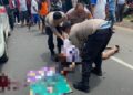 Tabrakan Dua Sepeda Motor Mengakibatkan Satu Orang Meninggal Dunia