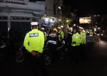 Cooling System Jelang Pemilu 2024, Polres Sukabumi Kota Kembali Gelar KRYD Akhir Pekan