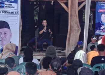 Dongkrak Perolehan Suara, H.Azizi Rochman ST Caleg Partai Demokrat Jabar XIV Gelar Konsolidasi Tim Pemenangan Di Garut Selatan