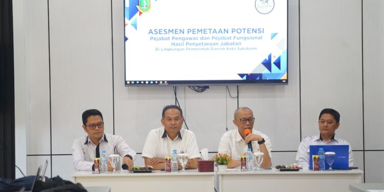 Pejabat Pengawas dan Pejabat Fungsional di Kota Sukabumi Jalani Asesmen
