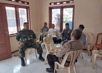 Beri Rasa Aman dan Nyaman, Polsek Panumbangan Polres Ciamis Kunjungan Silaturahmi kepada Warga Desa Golat