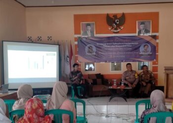 Polsek Sukadana Polres Ciamis Hadiri Seminar Kewirausahaan Mahasiswa KKN Unsil di Desa Ciparigi