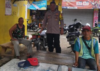 Antisipasi Gangguan Kamtibmas, Polsek Cijeungjing Kawali Polres Ciamis Kunjungan Silaturahmi kepada Warga Desa Pamalayan