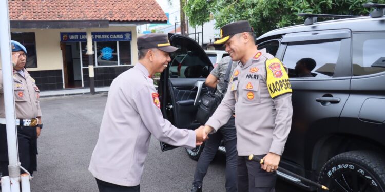 Kapolres Ciamis Kunker ke Mapolsek Ciamis
