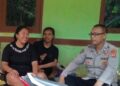 Ops Mantap Brata, Polsek Sukadana Polres Ciamis Patroli Dialogis ke Warga Sukadana
