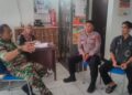 Bhabinkamtibmas Polsek Cikole Beserta Babinsa Laksanakan Giat Sambang Ke Kantor Kelurahan