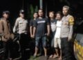 Ops Mantap Brata, Tiga Pilar Wilkum Polsek Ciamis Patroli Gabungan ke Pusat Keramaian