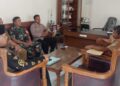 Ops Mantap Brata, Polsek Panjalu Polres Ciamis Koorkom Kamtibmas ke Pegawai Desa Maparah