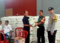 Agar Tepat Sasaran, Polsek Ciamis Giat Monitoring Penyaluran Bantuan Pangan Beras kepada 561 KPM Desa Panyingkiran