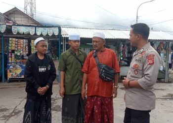 Polsek Panjalu Polres Ciamis Cek Kegiatan Warga di Obwis Situ Lengkong Panjalu