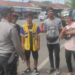 Ops Mantap Brata, Sat Samapta Polres Ciamis Patroli ke Ruko Pasar Beri Imbauan Antisipasi Premanisme
