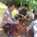 Ops Mantap Brata, Polsek Sukadana Polres Ciamis Koorkom ke Tokoh Masyarakat Desa Ciparigi