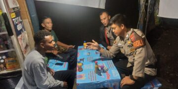 Patroli Malam Hari  Cegah Gangguan Kamtibmas