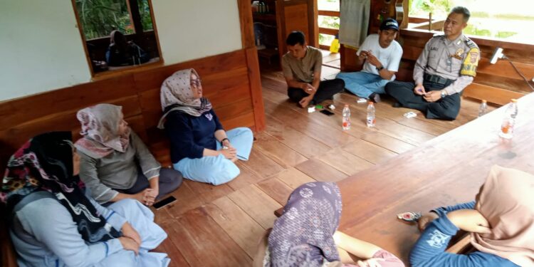 Ops Mantap Brata, Polsek Ciamis Polres Ciamis Patroli Dialogis ke Dusun Balemoyan