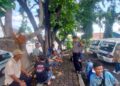 Ops Mantap Brata, Sat Samapta Polres Ciamis Patroli ke Terminal Angkot Beri Imbauan Antisipasi Premanisme
