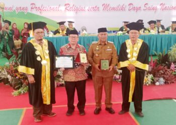 STAIBR Sibuhuan Wisuda 312 Sarjana Angkatan VII Tahun 2024