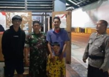 Ops Mantap Brata, Polsek Panumbangan Polres Ciamis Patroli Dialogis di Malam Hari