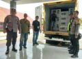 Ops Mantap Brata, Polsek Cikoneng Polres Ciamis Bantu Pendistribusian Logilstik Pemilu