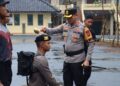 Sat Samapta Polres Ciamis giat Pembinaan Tradisi dan Pembaretan Bintara Baru Angkatan 50 Polres Ciamis