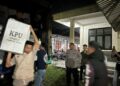 Polres Ciamis Amankan Pendistribusian Logistik Pemilu ke Tingkat PPK Kecamatan Banjarsari
