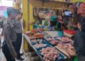 Satuan Samapta Patroli ke Pasar Imbanagara Cegah Kecurahan Penimbunan Bahan Pokok