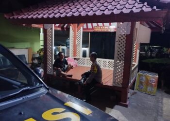Antisipasi Aksi Premanisme, Polsek Cijeungjing Polres Ciamis Patroli Biru KRYD ke Daerah Rawan Kejahatan