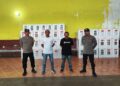 Polsek Cipaku Patroli Pengamanan Gudang Logistik Pemilu Kecamatan Cipaku di Gudang Logistik Pemilu GOR Desa Buniseuri
