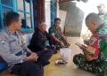 Ops Mantap Brata, Kanit Binmas Polsek Panjalu Polres Ciamis Datangi Warga Mekarwangi