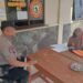 Ops Mantap Brata, Polsek Pamarican Polres Ciamis Silaturahmi Bareng Warga di Mapolsek