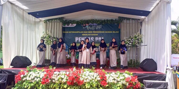 Penguatan profil Pelajar Pancasila, SDN lingkup Korwil Sindangkasih Gelar Lomba PAI