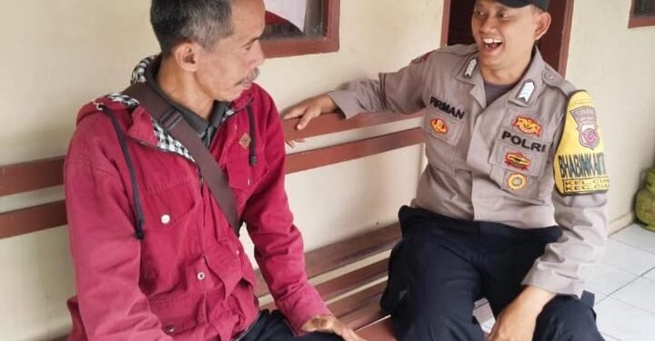 Polsek Ciamis Polres Ciamis Giat Kunjungan Silaturahmi kepada Warga kelurahan Ciamis