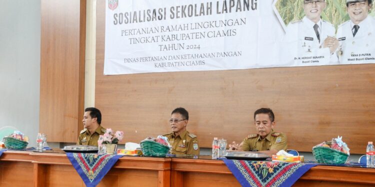 Bupati Ciamis Mendorong Pertanian Ramah Lingkungan Melalui Sekolah Lapangan