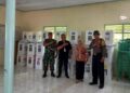 Polres Ciamis Pengamanan Distribusi Logistik Pemilu Tingkat PPK ke Tingkat PPS di Sukaresik