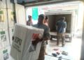 Polsek Panjalu Giat Pengamanan Logistik Pemilu Berupa Kotak Suara dan Surat Suara DPD RI PPK Panjalu