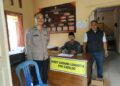 Ops Mantap Brata Lodaya, Polsek Cimaragas Polres Ciamis Siagakan Anggota Pengamanan di Gudang Logistik PPK Cidolog