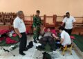 Polsek Sukadana Polres Ciamis Monitoring Kegiatan Donor Darah di SMAN 1 Sukadana