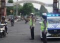 Satlantas Polres Gresik Tingkatkan Keamanan dan Kenyamanan Lalu Lintas dengan Srikandi Giri