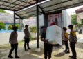 Berperan Aktif, Polwan Polda Banten Amankan Pendistribusian Logistik Pemilu 2024