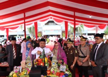 Peringatan HUT Pemerintahan Kabupaten Gresik ke 50 Dihadiri Kapolres Gresik