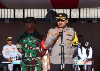 Hadiri Apel Siaga Pengawasan Pemilu 2024, Ini Kata Kapolres Sukabumi Kota