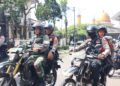 Jelang Pemungutan Suara, Puluhan Polri dan TNI di Sukabumi Pantau TPS