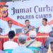 Kapolres Ciamis Bareng Warga Ngobrol Bareng Dengarkan Keluhan Warga Desa Cimari Cikoneng