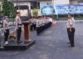 Kapolres Ciamis Pimpin Upacara Korps Raport Kenaikan Pangkat Anggota Polri