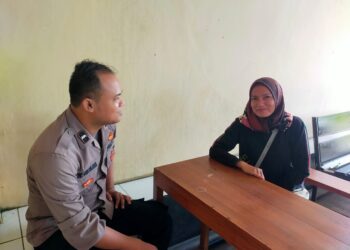 Polsek Cipaku Polres Ciamis Giat Kunjungan Silaturahmi kepada Warga Desa Cipaku