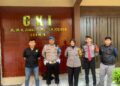 Ops Mantap Brata, Polres Ciamis Siagakan Personel PAM di Gereja Kristen Indonesia (GKI) Ciamis