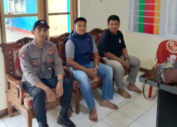Ops Mantap Brata Lodaya, Polsek Panawangan Polres Ciamis Siagakan Anggota di Gudang Logistik PPK