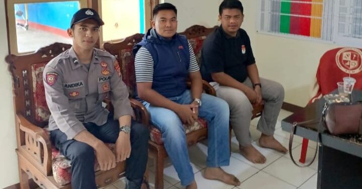 Ops Mantap Brata Lodaya, Polsek Panawangan Polres Ciamis Siagakan Anggota di Gudang Logistik PPK