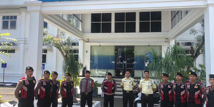 Satgas Preventif Patroli Ops Mantap Brata Lodaya ke Obvit di Pusat Keramaian Kabupaten Ciamis