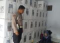 Ops Mantap Brata Lodaya, Polsek Panjalu Polres Ciamis Siagakan Anggota Pengamanan di Gudang Logistik PPK