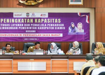 Tingkatkan Kualitas Pelayanan Publik, Pemkab Bersama Ombudsman Gelar Peningkatan Kapasitas Bagi 94 UPP Ciamis